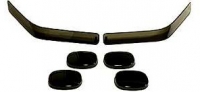 E14039 TEMPORARILY DISCONTINUED BLACK OUT LIGHT KIT-FRONT AND REAR-SMOKE GRAY-91-96