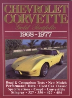 E14512 BOOK-CHEVROLET CORVETTE:GOLD PORTFOLIO-68-77