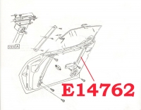 E14762 CHANNEL-REAR DOOR GLASS ROLLER-USED RECONDITIONED-RIGHT-L69-82