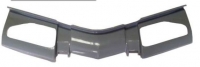 E15122 PANEL-FRONT LOWER VALANCE-PRESS MOLDED-BLACK-68-72