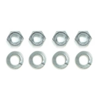 E15134 WASHER AND NUT SET-REAR STABILIZER BAR U-BRACKET ATTACHING-8 PIECES-60-62