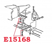 E15168 BOLT SET-TRANSMISSION MOUNT TO BRACKET AND MOUNT TO TRANSMISSION-10 PIECES-63-81