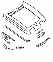 E16199 FENDER-LOWER EXTENTION-RIGHT HAND-63-67