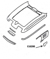 E16200 FENDER-LOWER EXTENTION-LEFT HAND-63-67