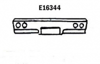 E16344 PANEL-TAILLAMP-PRESS MOLDED-GRAY-63-66