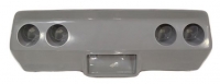 E16592 BUMPER-REAR-FIBERGLASS-80-82