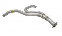 E1667B PIPE-EXHAUST-REAR-Y PIPE-ALUMINIZED-2.5 INCH-78-81