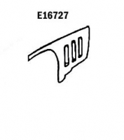 E16727 FENDER-FRONT-HAND LAYUP-LEFT HAND-65-66