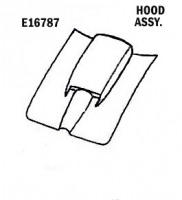 E16787 HOOD-ASSEMBLY-427-HAND LAYUP-67