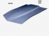 E16798 HOOD-ASSEMBLY-HAND LAYUP-80-81