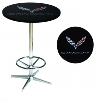 E17217 TABLE-C7 CORVETTE PUB TABLE