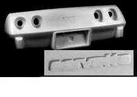 E17789 BUMPER-REAR-FIBERGLASS-WITH EMBLEM INDENT-HAND LAYUP-76E