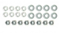 E18439 NUT AND WASHER SET-REAR EXHAUST-BUMPER TRIM-ATTACHING-24 PIECES-56-57