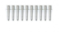 E19224 RIVET KIT-T TOP MOLDING-10 PIECES-68-82