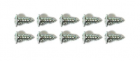 E19268 SCREW KIT-WINDSHIELD-A PILLAR WEATHERSTRIP-10 PIECES-68-82