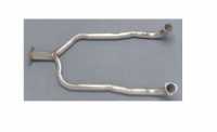 E19835 PIPE-EXHAUST-FRONT-Y PIPE-STAINLESS STEEL-84-85