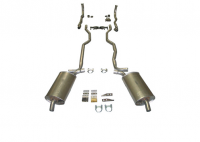 E20077 EXHAUST SYSTEM-STAINLESS STEEL-2.5 INCH-SMALL BLOCK-MANUAL-63