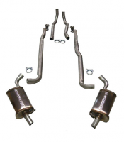 E20265 EXHAUST SYSTEM-MAGNAFLOW-2.5 INCH-SMALL BLOCK-327-MANUAL-64-65