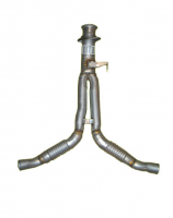 E20367 EXHAUST SYSTEM-ALUMINIZED-STOCK-WITHOUT PRE CONVERTER-EXCEPT ZR1-86-90