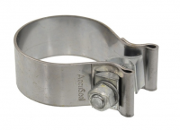 E20448 CLAMP-EXHAUST PIPE-2.25 INCH-STAINLESS STEEL-ACCUSEAL-HI TORQUE-84-04