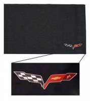 E21188 COVER-FENDER-C6 LOGO-BLACK-53-16