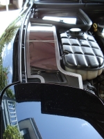 E21992 PLATE-INNER FENDER-POLISHED STAINLESS STEEL-2 PIECES-97-04