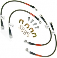 E22175 HOSE-BRAKE-STAINLESS-STEEL-BRAIDED-SET-IN COLOR-USA-97-04