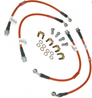 E22175 HOSE-BRAKE-STAINLESS-STEEL-BRAIDED-SET-IN COLOR-USA-97-04