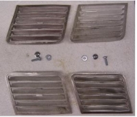 e22358 GRILLE-VENT-COUPE SIDE-SET OF 4-SEE E71111B & E71111D-64-65