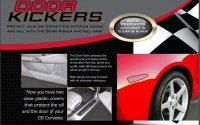 E22456 DOOR KICKER-SILL EASE-BLACK-PAIR-05-13