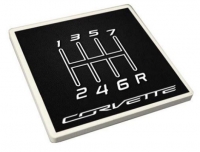 E22881 CORVETTE SANDSTONE TILE  COASTER-53-19