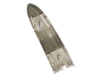 E22990 BUMPER-EXHAUST REAR-CHROME-UPPER-EACH-56-57