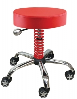 E23233 PITSTOP FURNITURE™ ROLLING GARAGE STOOL STOOL IN COLORS