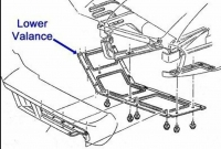 E23529 REINFORCEMENT-FENDER VALANCE-LOWER LEFT-73-79