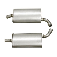 E3682 MUFFLER-ALUMINIZED-2 INCH-PAIR-63-67