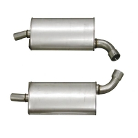 E3684 MUFFLER-ALUMINIZED-2.5 INCH-PAIR-63-67