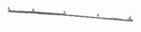 E6135L RETAINER-REAR BUMPER-UPPER-LEFT-74-82