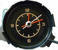 E6387QR CLOCK-REBUILT-QUARTZ MOVEMENT-75-76