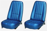 E6950 COVER-SEAT-100% LEATHER-4 PIECES-69