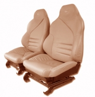 E7105 COVER-SEAT-LEATHER LIKE-SPORT-MOUNTED ON FOAM-94-96