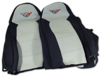 E7159 COVER-SEAT-NEOPRENE-BLACK/GRAY-97-04