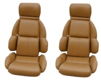 E7934 COVER-SEAT-100% LEATHER-MOUNTED ON FOAM-STANDARD-89-92