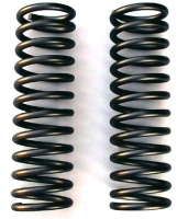 E8093 SPRINGS-FRONT COIL-SMALL BLOCK-STD.SUSP.-BLK. POWERCOATED-PAIR-63-67