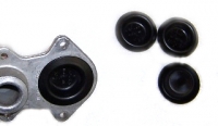 E8450 PLUG SET-HEADLAMP HOUSING(BUCKET) HOLE-BLACK-4 PIECES-63-67