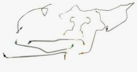 E8743 BRAKE LINE SET-STEEL TUBING-POWER BRAKES-74