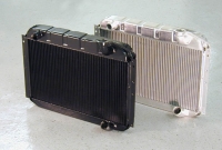 E8939B RADIATOR-ALUMINUM-DIRECT FIT-BLACK ICE FINISH-55-60