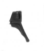 EC206UP PANEL-REAR QUARTER TRIM-UNPAINTED BLACK GRAINED PLASTIC-COUPE-LEFT-74-77