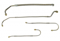 E13119 HOSE SET-POWER STEERING-327-350-STAINLESS STEEL BRAIDED-63-79-NO LONGER AVAILABLE