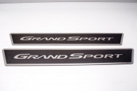 E21333 Sill Plate-Door-Outer-Carbon Fiber-W/ Grandsport Inlay-Pair-05-13