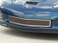 E21579 Grille-Front-Laser Mesh-Z06, Zr1, or GrandSport-Polished-06-13